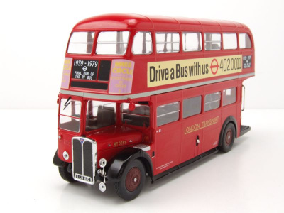 AEC Regent III RT London Transport Doppeldecker Bus 1939...