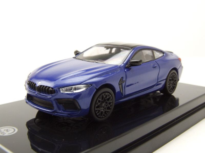 BMW M8 Coupe F92 2019 blau Modellauto 1:64 PARA64