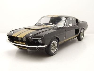 Ford Shelby Mustang GT500 1967 schwarz gold Modellauto...