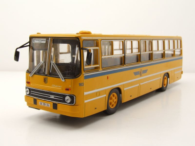 Ikarus 260 Bus Leipziger Verkehrsbetriebe gelb Modellauto...