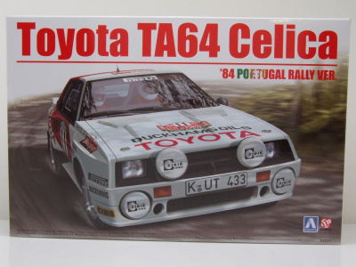 Toyota Celica TA64 1984 Portugal Rallye Kunststoffbausatz...